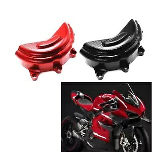 ドゥカティ パニガーレ V4 V4S エンジンステーターケースガードカバースライダープロテクターレッド For DUCATI PANIGALE V4 V4S Engine Stator Case Guard Cover Slider Protector Red 【並行輸入品】