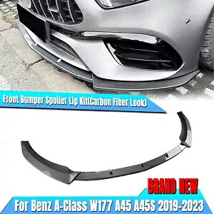 フロントバンパースプリッターリップメルセデスベンツ A クラス W177 A45 A45S 2019-2023 2020 Front Bumper Splitter Lip For Mercedes Benz A Class W177 A45 A45S 2019-2023 2020 【並行輸入品】 43,615円