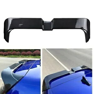 1x カーボンファイバー車のリアルーフスポイラーウイングカバーキット VW ゴルフ 8 MK8 2020 2021 1x Carbon Fiber Car Rear Roof Spoiler Wing Cover Kit For VW GOLF 8 MK8 2020 2021 【並行輸入品】