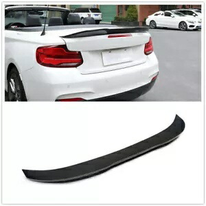 カーボンファイバー車のリアトランクリップ 2014 2015-2021 BMW F22 M235i F23 F87 M2 新しい Carbon Fiber Car Rear Trunk Lip FOR 2014 2015-2021 BMW F22 M235i F23 F87 M2 New 【並行輸入品】