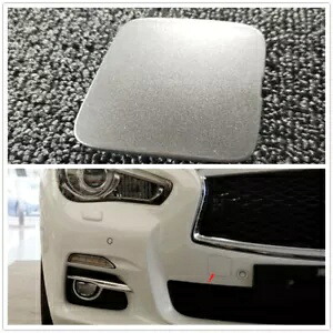 フロントバンパー牽引フックアイカバー穴インフィニティ Q50 Q50L 2014-2016 シルバー Front Bumper Tow Hook Eye Cover Hole Fit For Infiniti Q50 Q50L 2014-2016 Silver 【並行輸入品】