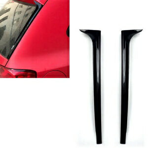 ペアリアウィンドウスポイラーカナードサイドスプリッターフォルクスワーゲン VW ポロ MK5 2011-17 Pair Rear Window Spoiler Canard Side Splitter For Volkswagen VW Polo MK5 2011-17 【並行輸入品】