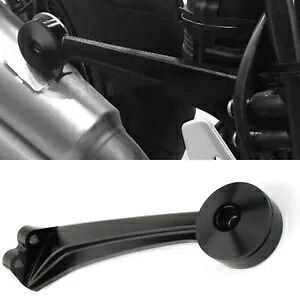 BMW R ナイン T R9T 2014-2019 オートバイの排気管ホルダーマウントブラケット BLK For BMW R Nine T R9T 2014-2019 Motorcycle Exhaust Pipe Holder Mount Bracket BLK 【並行輸入品】