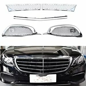 メルセデスベンツ W213 2016-2020 2018 フロントバンパーグリルエアベントメッシュグリル 5x For Mercedes Benz W213 2016-2020 2018 Front Bumper Grille Air Vent Mesh Grill 5x 【並行輸入品】 56,265円