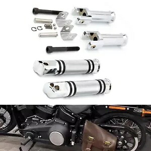 リアフットレストフットペグ パラハーレーダビッドソン ブレイクアウト ファットボブ 2018-23 2021用 Rear Footrest Foot Pegs For Para Harley Davidson Breakout Fat Bob 2018-23 2021 【並行輸入品】