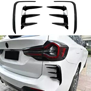 リアバンパーサイドベントスポイラートリムボディキット BMW X3 G01 LCI M スポーツ 2022-2024 Rear Bumper Side Vent Spoiler Trim Body Kit For BMW X3 G01 LCI M Sport 2022-2024 【並行輸入品】