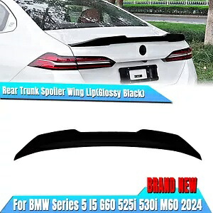 リアトランクスポイラーウイングボディキット BMW 5 シリーズ i5 G60 525i 530i M60 2024 BLK Rear Trunk Spoiler Wing Body Kit For BMW 5 Series i5 G60 525i 530i M60 2024 BLK 【並行輸入品】