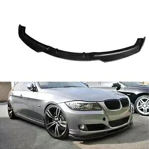 2009-2012 BMW E90 4 ドアセダンフロントバンパースポイラースプリッターカバーマット BLK For 2009-2012 BMW E90 4 Door Sedan Front Bumper Spoiler Splitter Cover Matte BLK 【並行輸入品】