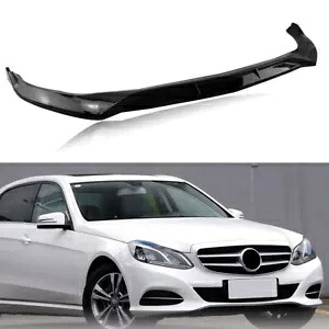 車のフロントバンパースポイラースプリッターキット光沢のある BLK 2013 2014 2015 ベンツ W212 3x Car Front Bumper Spoiler Splitter Kit Glossy BLK For 2013 2014 2015 Benz W212 3x 【並行輸入品】