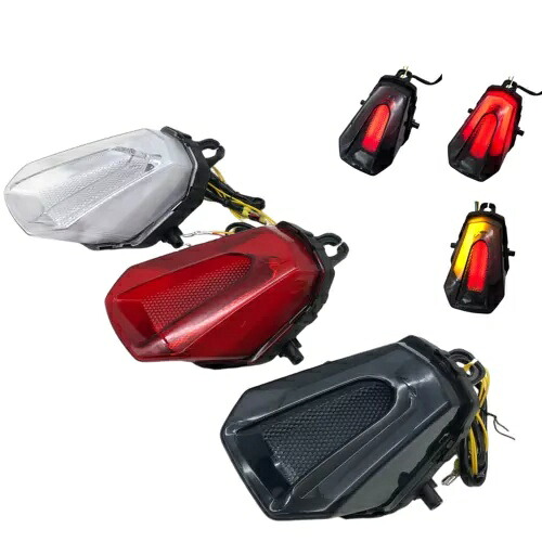 LED 統合テールライトウインカーライトスズキ GSX-R 1000/R 2017-2023 ブラック LED Integrated Taillight Blinker Light For SUZUKI GSX-R 1000/R 2017-2023 Black 【並行輸入品】