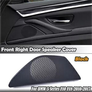 BLK フロント右インナードアスピーカーカバートリム BMW 5 シリーズ F10 F18 2010-2017 BLK Front Right Inner Door Speaker Cover Trim For BMW 5 Series F10 F18 2010-2017 【並行輸入品】