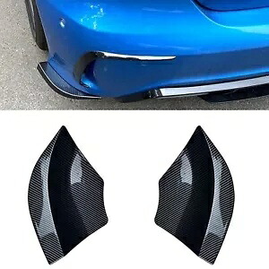 リアバンパーサイドカナードカバーメルセデスベンツ A クラス W176 A45 AMG 2013-2018 Rear Bumper Side Canards Cover For Mercedes Benz A Class W176 A45 AMG 2013-2018 【並行輸入品】