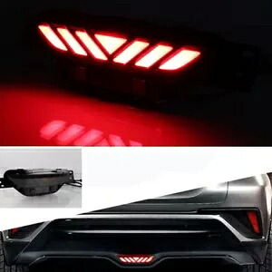 1 個 LED リアフォグライトブレーキ逆転ランプトヨタ CHR C-HR 2016-2019 2017 1PCS LED Rear Fog Light Brake Reversing Lamp For Toyota CHR C-HR 2016-2019 2017 【並行輸入品】