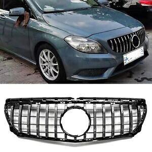 メルセデスベンツ W246 B クラス 2012-2014 車のフロントバンパーグリルグリルカバーキット For Mercedes-Benz W246 B-Class 2012-2014 Car Front Bumper Grille Grill Cover Kit 【並行輸入品】