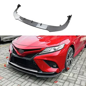 車のフロントバンパースポイラーリップボディキットトヨタカムリ 8??th スポーツ 2018-2020 2019 Car Front Bumper Spoiler Lip Body Kit For Toyota Camry 8th Sport 2018-2020 2019 【並行輸入品】