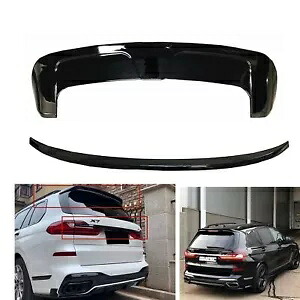 リアバンパーアッパースポイラーウィング + トランクスプリッターリップトリム 2019-2024 BMW G07 X7 Rear Bumper Upper Spoiler Wing+Trunk Splitter Lip Trim For 2019-2024 BMW G07 X7 【並行輸入品】 67,760円