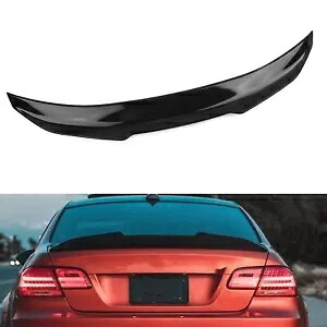 リアトランクスポイラーウイングキット BMW E92 M3 2006-2012 2ドアクーペ PSM スタイルブラック Rear Trunk Spoiler Wing Kit For BMW E92 M3 2006-2012 2Door Coupe PSM Style Black 【並行輸入品】