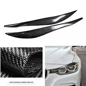 車の眉毛まぶたヘッドライトカバー BMW 3 シリーズ F30 328 320 2013-2017 2015 Car Eyebrows Eyelid Headlight Cover For BMW 3-Series F30 328 320 2013-2017 2015 【並行輸入品】