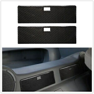 カーボンファイバーインナーリア収納ボックスステッカートリムカバー Nissan-350Z 2003-2009 Carbon Fiber Inner Rear Storage Box Sticker Trim Cover For Nissan-350Z 2003-2009 【並行輸入品】