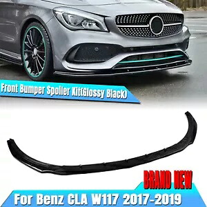フロントバンパースポイラーリップボディキットベンツ W117 C117 CLA180 CLA45 AMG 2017-2019 Front Bumper Spoiler Lip Body Kit For Benz W117 C117 CLA180 CLA45 AMG 2017-2019 【並行輸入品】