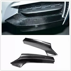 リアルカーボンファイバーフロントバンパースプリッターフラップ 2014+ BMW 2 F22 F23 M235i M240i Real Carbon Fiber Front Bumper Splitter Flap For 2014+ BMW 2 F22 F23 M235i M240i 【並行輸入品】