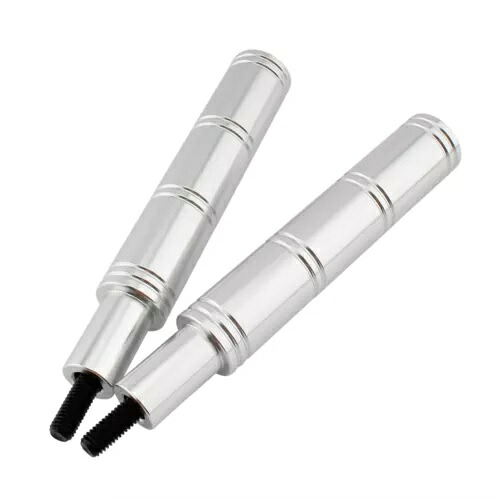 オートバイスポットライト延長ブラケット BMW RnineT 2014-2016 シルバーアルミニウム Motorcycle Spotlight Extension Bracket For BMW RnineT 2014-2016 Silver Aluminum 【並行輸入品】