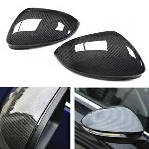 Vw ゴルフ 8 MK8 VIII 2020 + 車のミラーカバーキャップなしレーンアシストカーボンファイバー DN For VW Golf 8 MK8 VIII 2020+ Car Mirror Cover Cap NO Lane Assist Carbon Fiber DN 【並行輸入品】