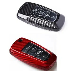 フォード マスタング エクスペディション エクスプローラー用 リモートキーカバー トリムケース カーボンファイバー 1x For Ford Mustang Expedition Explorer Remote Key Cover Trim Case Carbon Fiber 1x 【並行輸入品】