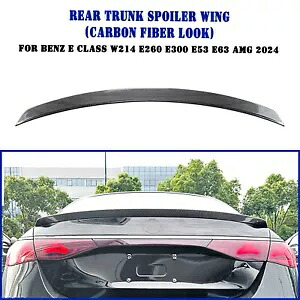 リアトランクスポイラースプリッターウイングキットベンツ W214 E260 E300 E53 E63 AMG 2024+ Rear Trunk Spoiler Splitter Wing Kit For Benz W214 E260 E300 E53 E63 AMG 2024+ 【並行輸入品】