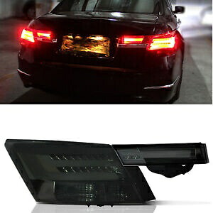 LED テールライト タン レンズ リアランプ ホンダ アコード 2008+ DNN LED Taillight Tan Lens Rear Lamps For Honda Accord 2008+ DNN 【並行輸入品】