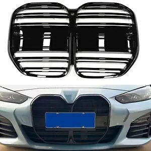 BMW 4 シリーズ G22 G23 2021-2023 2022 2 ドアフロントバンパーグリルグリルカバー For BMW 4 Series G22 G23 2021-2023 2022 2 Door Front Bumper Grille Grill Cover 【並行輸入品】