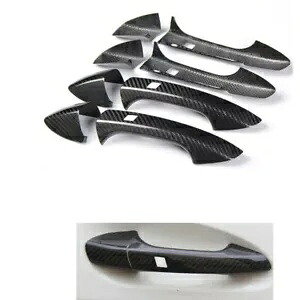 カーボンファイバー車ハンドルトリム 2009-2014 ベンツ W204 C クラス DN Carbon Fiber Car Handle Trim For 2009- 2014 Benz W204 C Class DN 【並行輸入品】