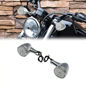 フロントアンバーターンシグナルライト Harley Sportster48 XL1200X XL1200XS 16-22 に適合 Front Amber Turn Signal Lights Fit For Harley Sportster48 XL1200X XL1200XS 16-22 【並行輸入品】