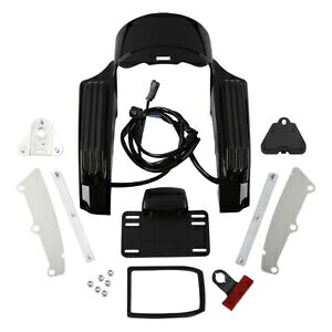 リアフェンダー筋膜ハーレー CVO リミテッド エレクトラ ロード グライド キング 2014-2023 に適合 Rear Fender Fascia Fit For Harley CVO Limited Electra Road Glide King 2014-2023 【並行輸入品】