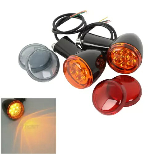リア LED ターンシグナルライトハーレースポーツスター XL883 XL1200 1992-2021 2020 に適合 Rear LED Turn Signal Light Fit For Harley Sportster XL883 XL1200 1992-2021 2020 【並行輸入品】
