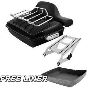 チョップドパック トランクマウントラックパッド ハーレーツアーパック ロードグライドキング 14-24用 Chopped Pack Trunk Mount Rack Pad Fit For Harley Tour Pak Road Glide King 14-24 【並行輸入品】