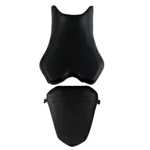 運転席&助手席クッション ヤマハ YZFR1 YZF-R1 YZF R1 07-08 ブラック Driver & Passenger Seat Cushion Fit For Yamaha YZFR1 YZF-R1 YZF R1 07-08 Black 【並行輸入品】