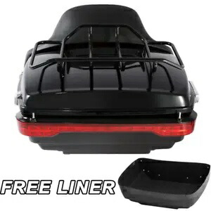 キングパック トランクパッド トップラック テールライト ハーレーツアーパック エレクトラグライド 14-Up用 King Pack Trunk Pad Top Rack Tail Light For Harley Tour Pak Electra Glide 14-Up 【並行輸入品】