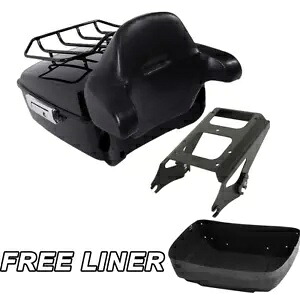 キングパック トランクパッド ツーアップラック ハーレー ツアーパック ツーリング ストリート グライド 09-13用 King Pack Trunk Pad Two Up Rack For Harley Tour Pak Touring Street Glide 09-13 【並行輸入品】
