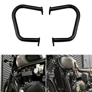 エンジンガードクラッシュバーフィットトライアンフボンネビルボバー 17-20 ストリートツイン 16-20 Engine Guard Crash Bar Fit For Triumph Bonneville Bobber 17-20 Street Twin 16-20 【並行輸入品】