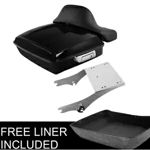 チョップドパック トランクパッド パッドマウントラック ハーレーツアーパック エレクトラグライド 97-08 07用 Chopped Pack Trunk Pad Pad Mount Rack For Harley Tour Pak Electra Glide 97-08 07 【並行輸入品】