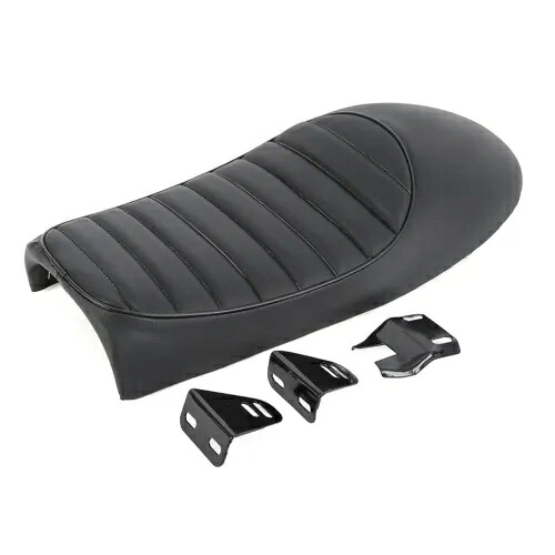 ユニバーサルカフェレーサーヴィンテージこぶサドルシートクッションスズキ GS ホンダ CB に適合 Universal Cafe Racer Vintage Hump Saddle Seat Cushion Fit For Suzuki GS Honda CB 【並行輸入品】