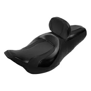 運転席助手席ライダーバックレストパッドハーレーツーリングストリートグライド09+に適合 Driver Passenger Seat Rider Backrest Pad Fit For Harley Touring Street Glide 09+ 【並行輸入品】