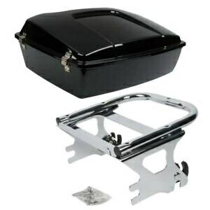 チョップドパック トランク 2 アップマウント ハーレー ツアー パック エレクトラ ロード グライド 97-08 に適合 Chopped Pack Trunk 2 Up Mount Fit For Harley Tour Pak Electra Road Glide 97-08 【並行輸入品】