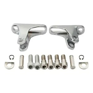 パッセンジャー ミニ フットペグ マウント ハーレー ツーリング エレクトラ ストリート グライド 1993 年以降に適合 Passenger Mini Footpeg Mount Fit For Harley Touring Electra Street Glide 1993-Up 【並行輸入品】