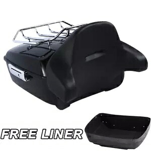 キングパック トランクラック バックレスト ハーレーツアー PakTouring ロードキング 14-24 US に適合 King Pack Trunk Rack Backrest Fit For Harley Tour PakTouring Road King 14-24 US 【並行輸入品】