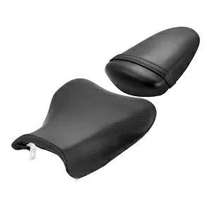 運転席&助手席ピリオンシート スズキ GSXR1000 GSXR 1000 2007-2008 USに適合 Driver & Passenger Pillion Seat Fit For Suzuki GSXR1000 GSXR 1000 2007-2008 US 【並行輸入品】