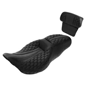 運転席助手席背もたれパッドフィットハーレーツーリングロードグライド 14-23 21 US Driver Passenger Seat Backrest Pad Fit For Harley Touring Road Glide 14-23 21 US 【並行輸入品】