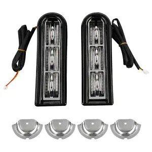 LED インサート サドルバッグ サポート ライト ハーレー エレクトラ ストリート グライド 2014 以降に適合 LED Inserts Saddlebag Support Lights Fit For Harley Electra Street Glide 2014-Up 【並行輸入品】