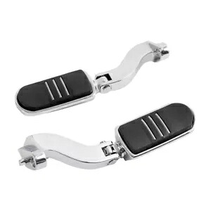 Pegstreamliner フットペグ ブラケットマウント ハーレーツーリンググライド 93-23 22 クローム用 Pegstreamliner Footpegs Bracket Mount For Harley Touring Glide 93-23 22 Chrome 【並行輸入品】
